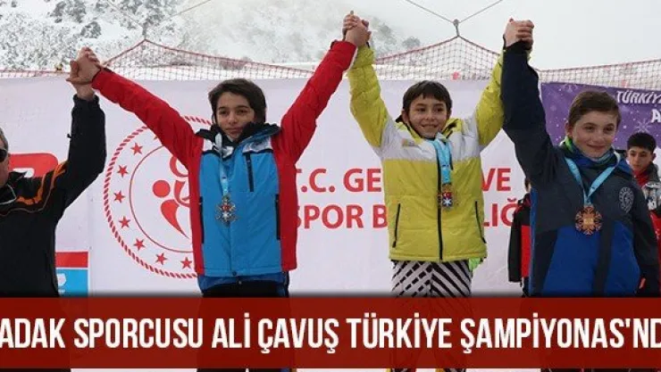 HADAK Sporcusu Ali Çavuş Türkiye Şampiyonas'nda