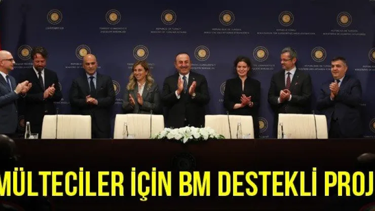 Mülteciler için BM destekli proje