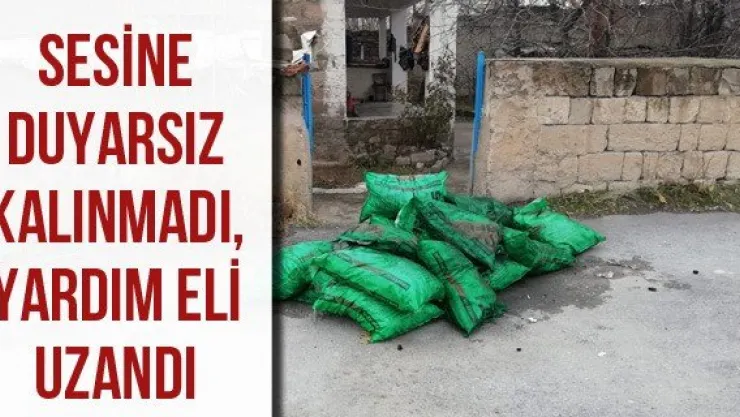 Sesine duyarsız kalınmadı, yardım eli uzandı