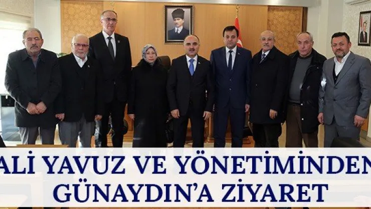 Ali Yavuz ve yönetiminden Günaydın'a ziyaret