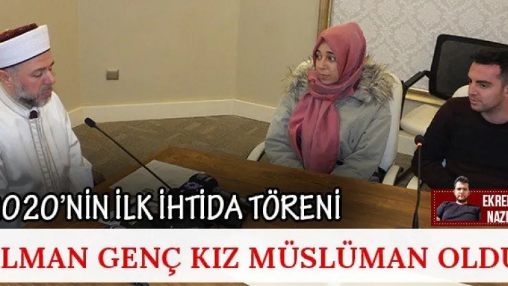 Alman genç kız Müslüman oldu