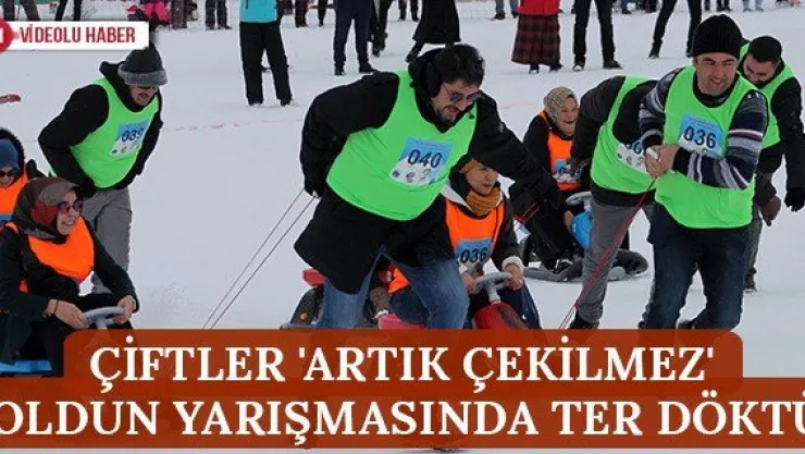 Çiftler 'Artık Çekilmez' oldun yarışmasında ter döktü