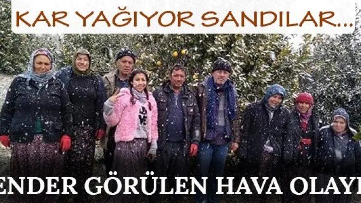 Ender Görülen Hava Olayı