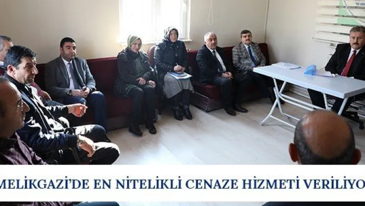 Melikgazi'de en nitelikli cenaze hizmeti veriliyor