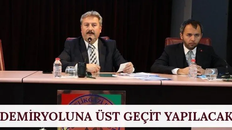 Palancıoğlu: 'Demiryoluna üst geçit yapılacak'