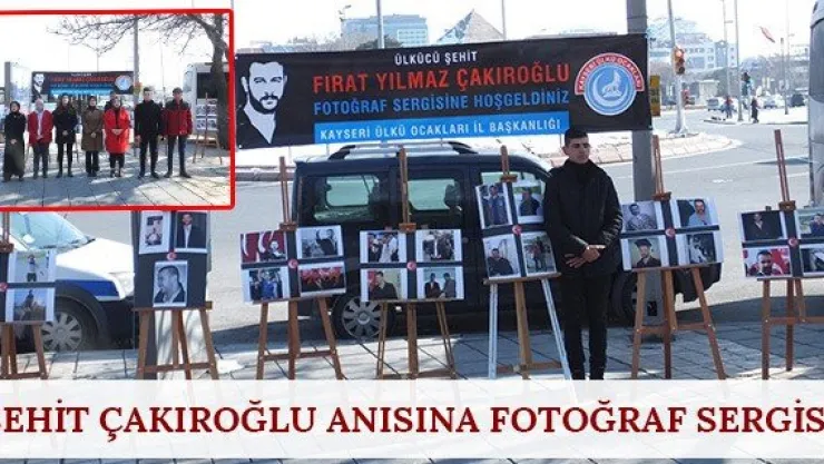 Şehit Çakıroğlu anısına fotoğraf sergisi