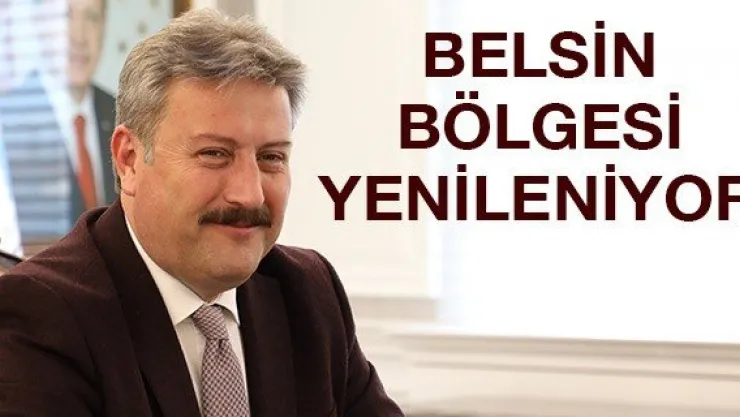 Belsin bölgesi yenileniyor