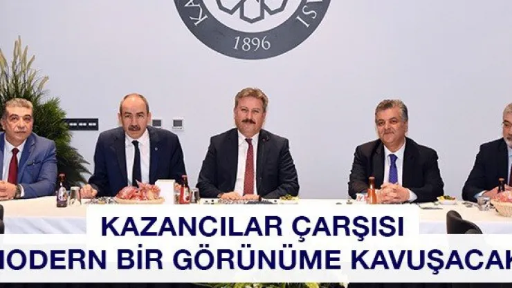 Kazancılar Çarşısı modern bir görünüme kavuşacak
