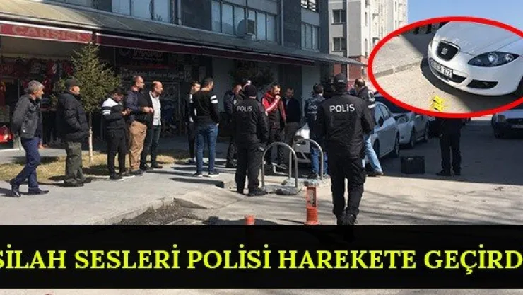 Silah Sesleri Polisi Harekete Geçirdi