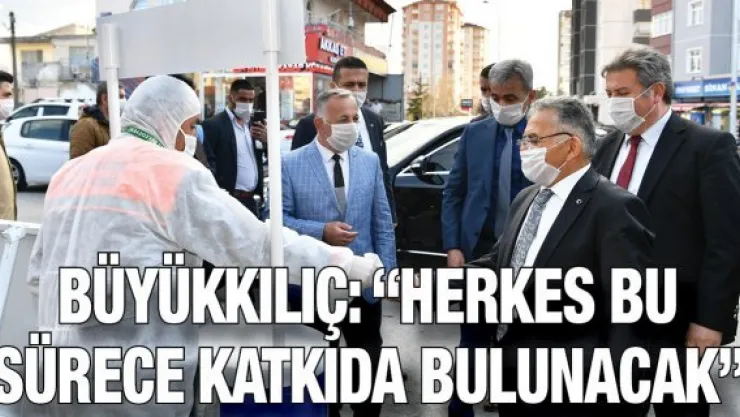 'Herkes bu sürece katkıda bulunacak'