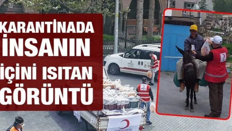Karantinada İnsanın İçini Isıtan Görüntü