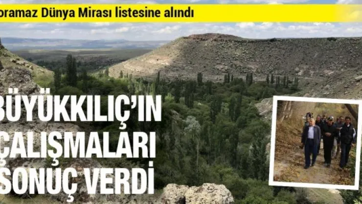 Koramaz Dünya Mirası listesine alındı