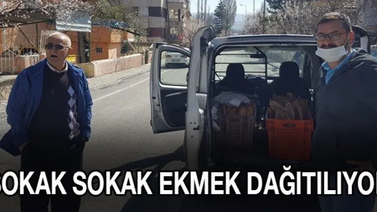 SOKAK SOKAK EKMEK DAĞITILIYOR