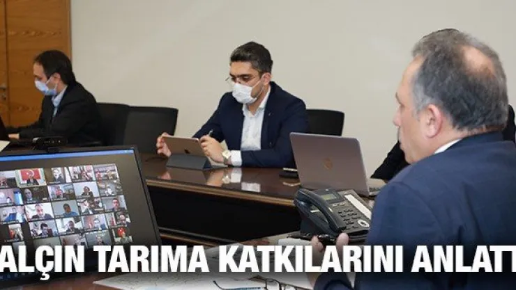 Yalçın Tarıma Katkılarını Anlattı