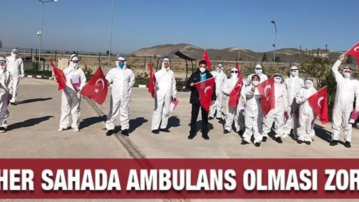 Eskici: Her sahada ambulans olması zor