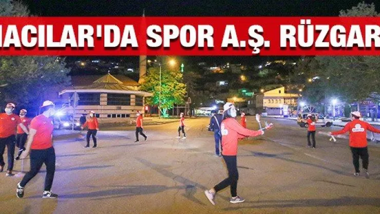 Hacılar'da Spor A.Ş. rüzgarı