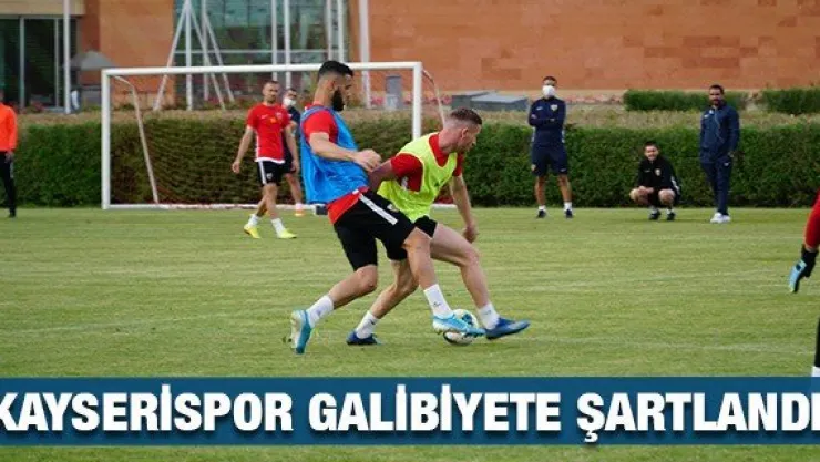 Kayserispor galibiyete şartlandı