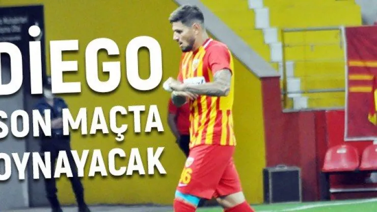 Diego son maçta oynayacak