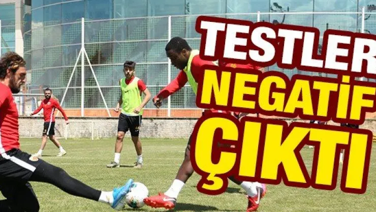 Kayserispor'da testler negatif çıktı