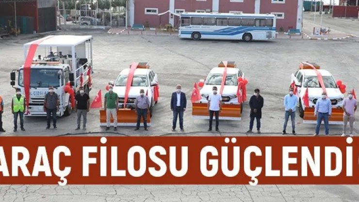 Melikgazi Belediyesi araç filosunu daha da güçlendirdi