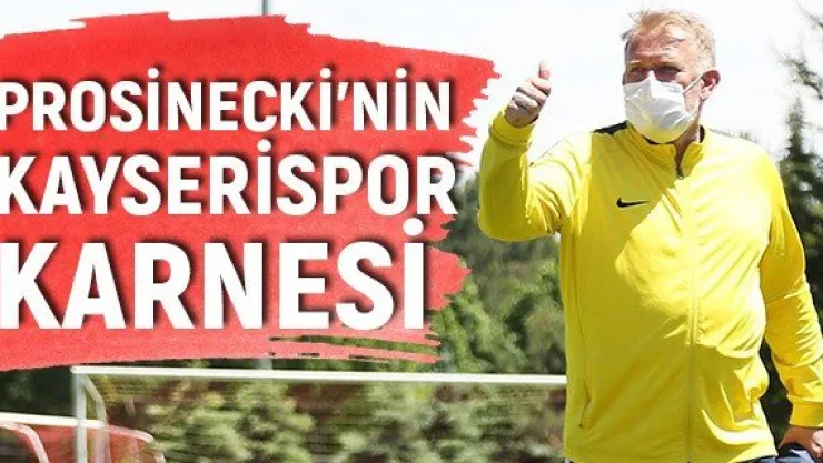 Prosinecki'nin Kayserispor karnesi