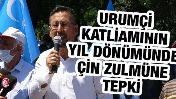 Urumçi katliamının yıl dönümünde Çin zulmüne tepki