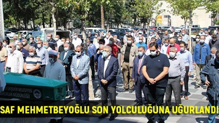 Asaf Mehmetbeyoğlu son yolculuğuna uğurlandı