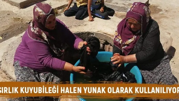 Asırlık Kuyubileği halen yunak olarak kullanılıyor