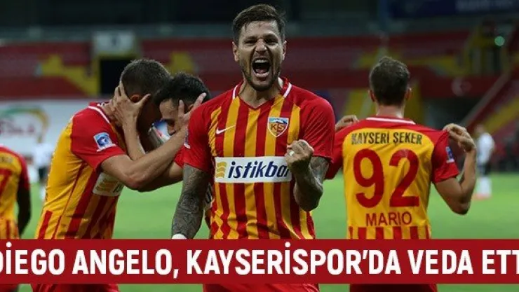 Diego Angelo, Kayserispor'da veda etti