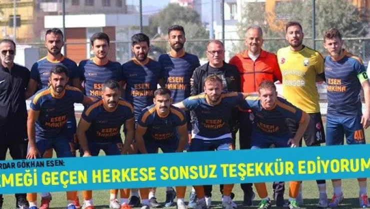 &quotEmeği geçen herkese sonsuz teşekkür ediyorum"