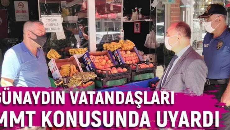 Günaydın vatandaşları MMT konusunda uyardı