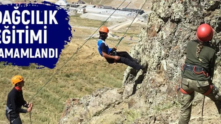 K2 Dağcılık ve Kayak İhtisas Spor Kulübü Yaz Dağcılık Eğitimi Tamamlandı
