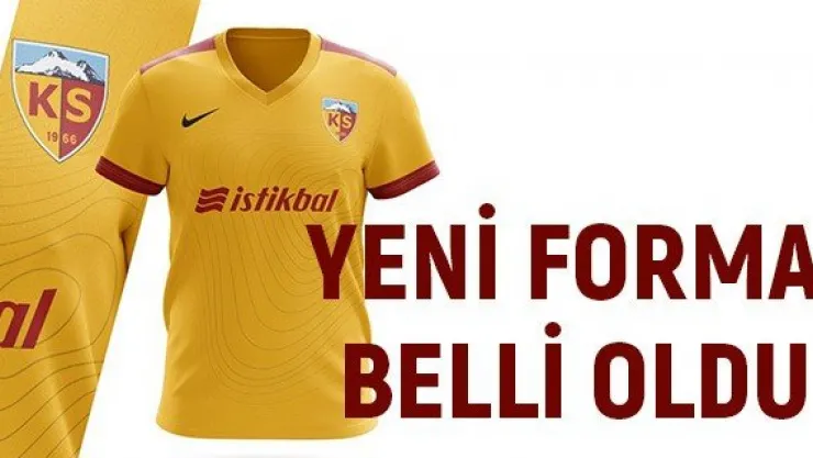 Kayserispor'un yeni forması belli oldu