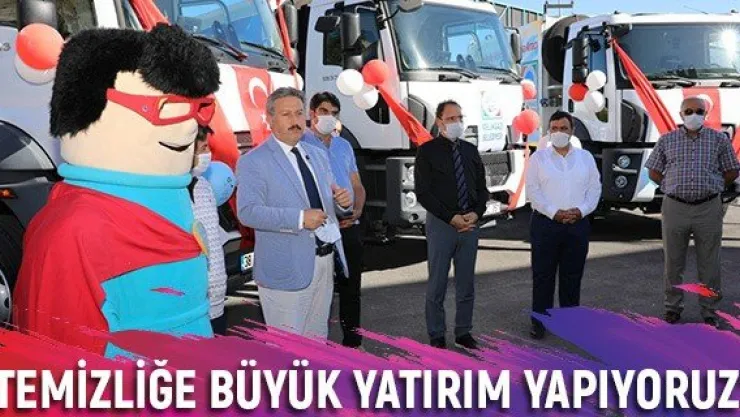 Palancıoğlu: Temizliğe büyük yatırım yapıyoruz