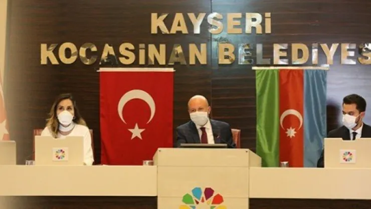 KOCASİNAN BELEDİYE MECLİSİ, AZERBAYCAN İÇİN TEK YÜREK