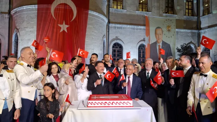 30 Ağustos Zafer Bayramı Resepsiyonu Lise'de yapıldı