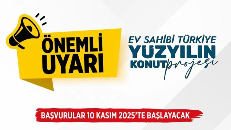 500 bin Sosyal Konut Projesi için başvurular başlıyor