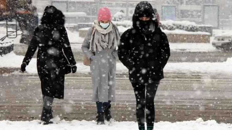 7 Yıl sonra bir ilk, Kayseri'de son 7 yılın en yüksek kar kalınlığı ölçüldü