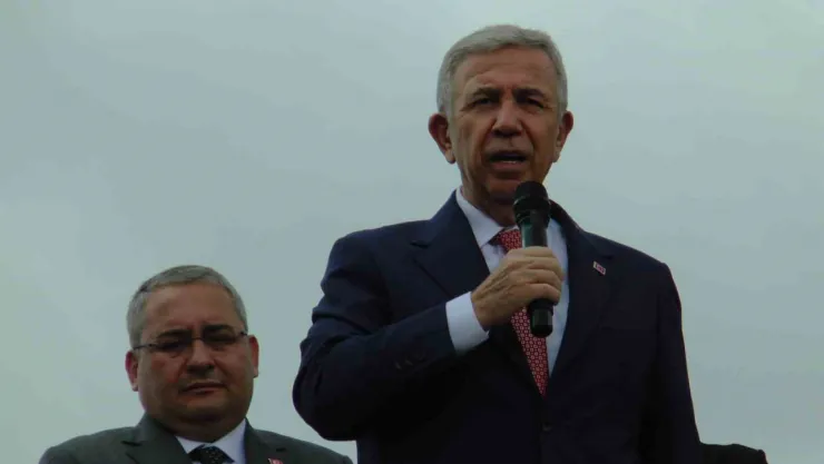 Pınarbaşı'nda konuşan Mansur Yavaş: '2 Hazran'da hak yerini bulacak'