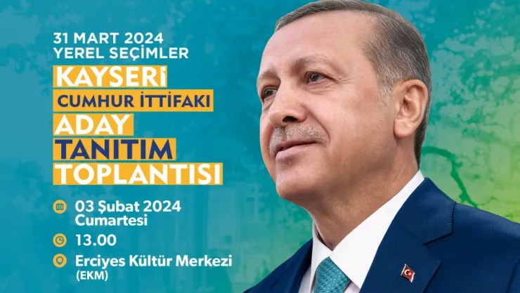 Ak Parti Adayları Cumartesi Günü Tanıtılacak