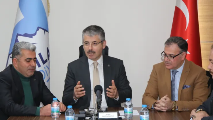 Ak parti il teşkilatından Hacılar belediyesine ziyaret