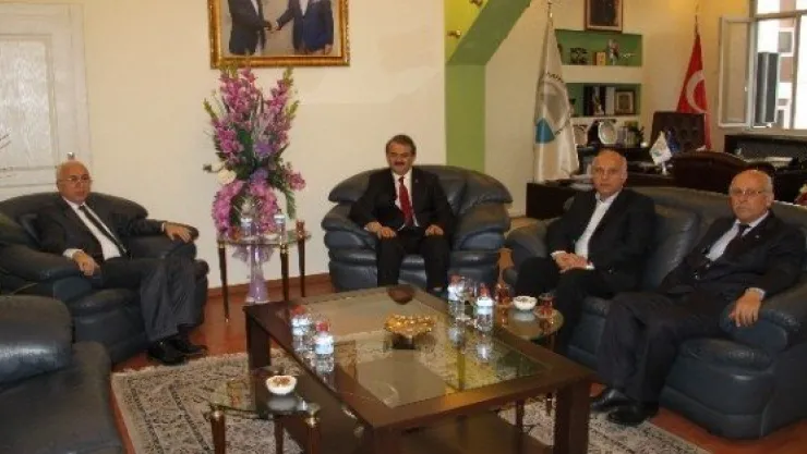 Ak Parti Hacılar Belediye Başkan Adayı Ekici Kto'yu Ziyaret Etti