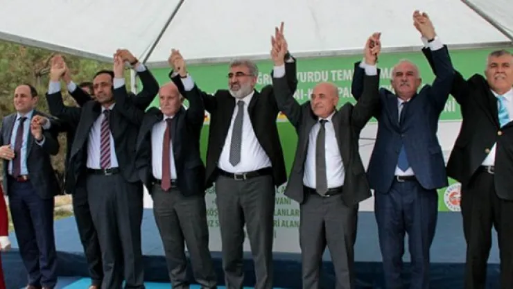 AK Parti heyeti Yeşilhisar'da