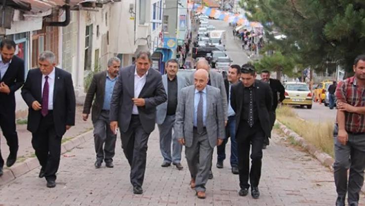 AK Parti Kayseri Milletvekili Adayları Pınarbaşı'da