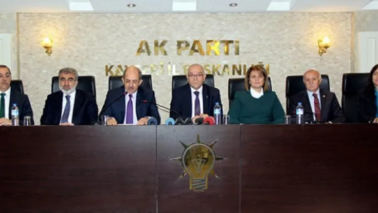 Ak Parti milletvekillerinden basın toplantısı