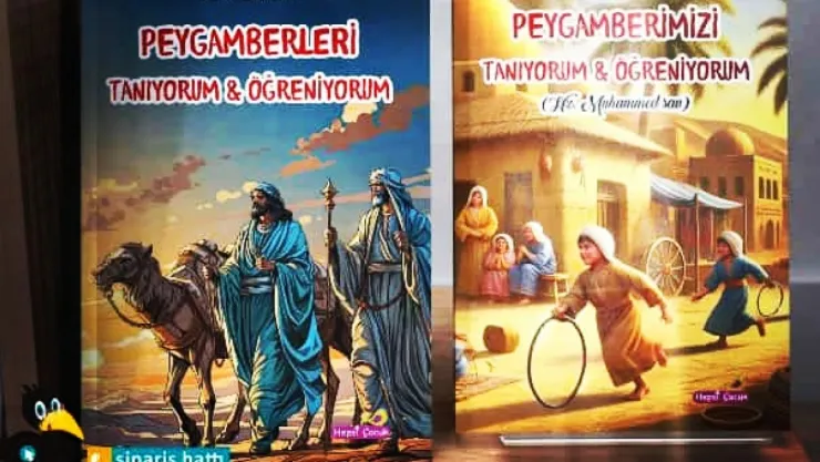 Ali Özkanlı'dan Çocuklar İçin İki Yeni Kitap: Peygamberleri ve Peygamberimizi Tanıyalım