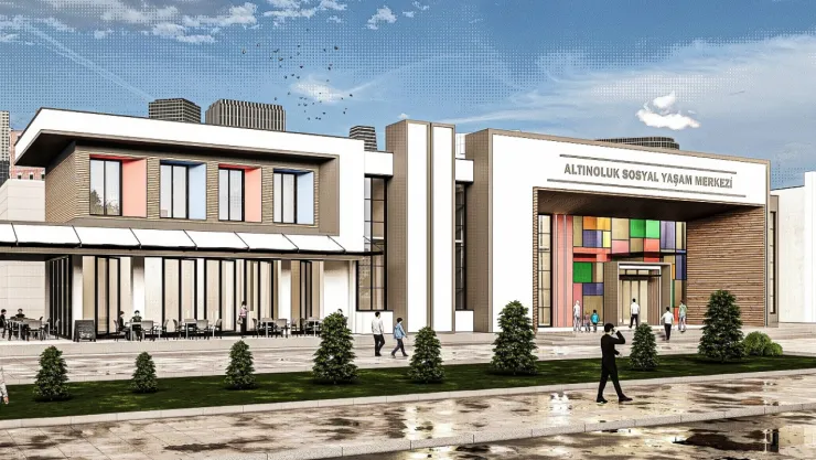 Altınoluk Mahallesi'ne Yeni Sosyal Yaşam Merkezi Kazandırılıyor