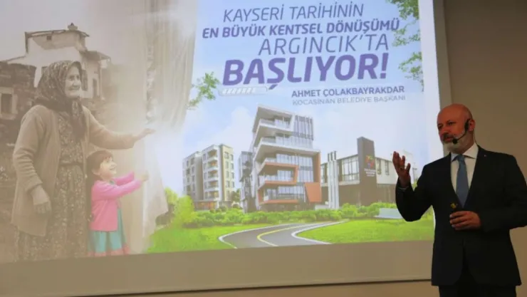 'Argıncık, Kayseri'ye örnek bir dönüşüm modeli olacak'