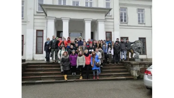 Arif Molu Mesleki ve Teknik Anadolu Lisesi'nden 7 kişi Litvanya'ya gitti