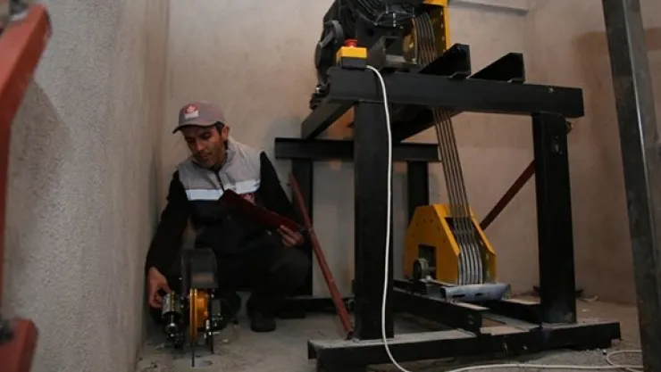 Asansör Güvenliği Türkiye'de %23, Kocasinan'da %70